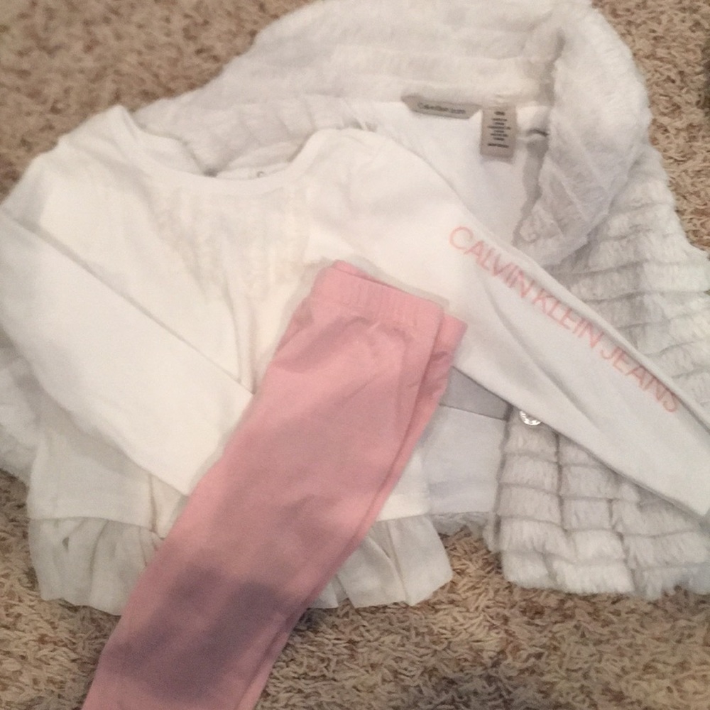 Lot of Calvin Klein 18 month outfits
